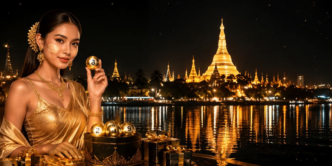 ရန်ကုန်ရွှေတိဂုံဘုရားနားရှိ ထီပွဲပရိုမိုးရှင်း အခမ်းအနား